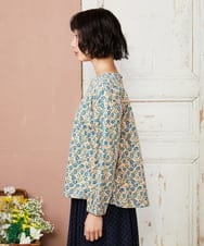 GJKDE36180 Jocomomola(ホコモモラ) Los molinos de vient フラワープリントカットソー ピンク