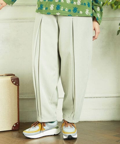 GJLDD36180 Jocomomola Pluma de flecha カーブシルエットパンツ