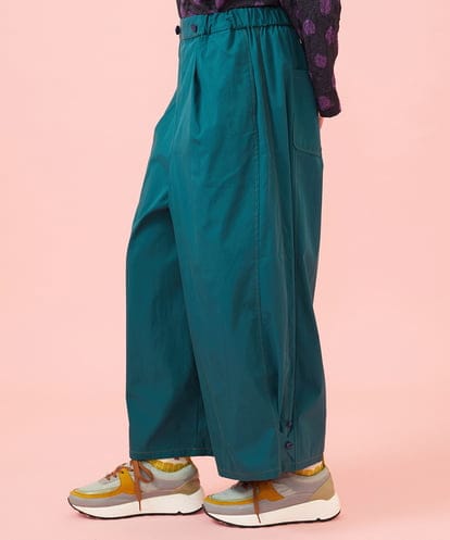 GJLJE38200 Jocomomola ツイルワイドパンツ