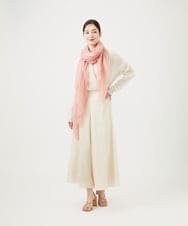 GK3GD01170 Sybilla(シビラ) カシミヤカラーストール ピンク