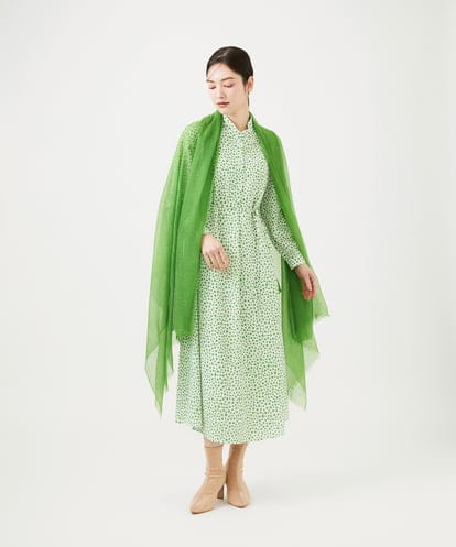 GK3GD01170 Sybilla カシミヤカラーストール