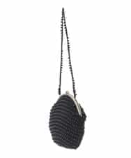 GK5AD02200 Sybilla(シビラ) ニットビーズバッグ ブラック
