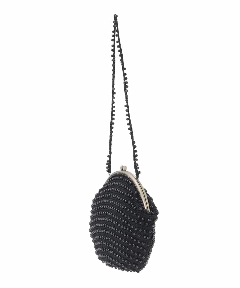 GK5AD02200 Sybilla(シビラ) ニットビーズバッグ ブラック