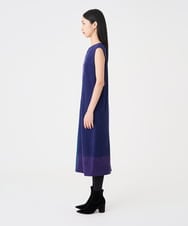 GLEAD02400 S sybilla(エス  バイ シビラ) カラーブロックスエードドレス ブルー系
