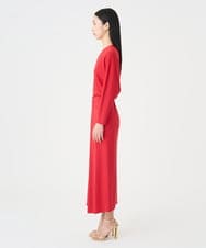 GLEAD03330 S sybilla(エス  バイ シビラ) 【メディア着用】カラージャージードレス レッド
