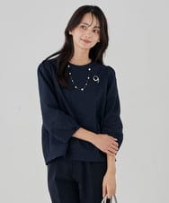 K12CD14021 a.v.v(アー・ヴェ・ヴェ) パールリングブローチ ゴールド