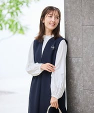K12CD14021 a.v.v(アー・ヴェ・ヴェ) パールリングブローチ ゴールド