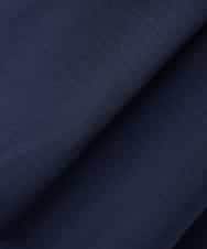 K2BHD06044 a.v.v(アー・ヴェ・ヴェ) 【接触冷感/UVカット】リネンライククルーネックブラウス【セットアップ対応/アンチピリング】 ネイビー