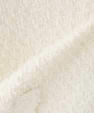 K2JLD25099 a.v.v(アー・ヴェ・ヴェ) ノーカラー ツイード ジャケット ネイビー