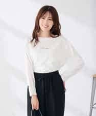 K2KAG15035 a.v.v(アー・ヴェ・ヴェ) アソート ロゴ プリント 長袖 Tシャツ ダークグレー
