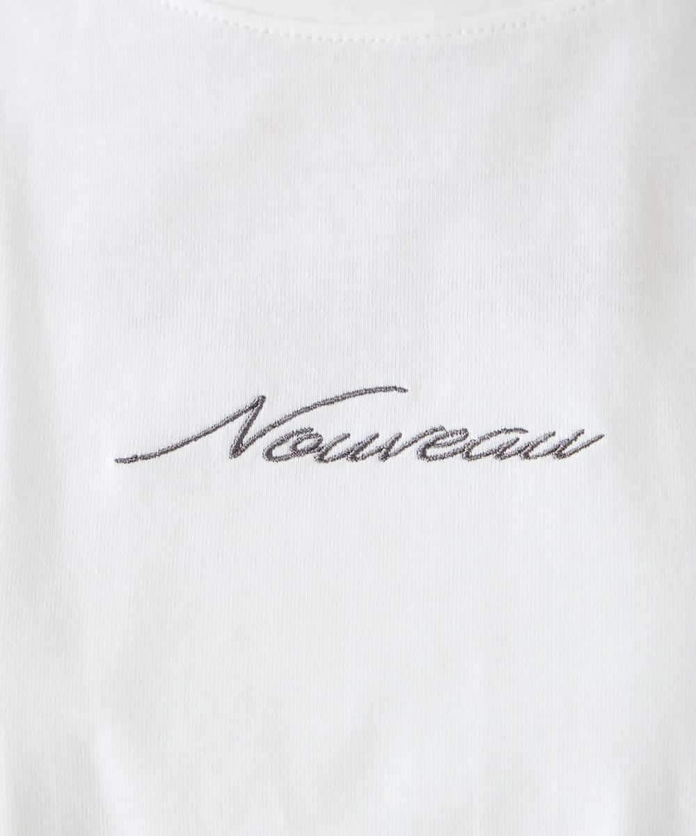 K2KGD28029 a.v.v(アー・ヴェ・ヴェ) 【UVカット/接触冷感】コンパクトロゴTシャツ グレージュ