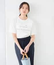 K2KGD29029 a.v.v(アー・ヴェ・ヴェ) 【UVカット/接触冷感】ロゴTシャツ ネイビー