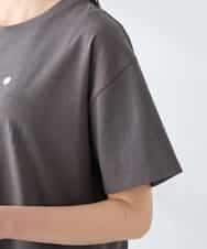 K2KGD29029 a.v.v(アー・ヴェ・ヴェ) 【UVカット/接触冷感】ロゴTシャツ ネイビー