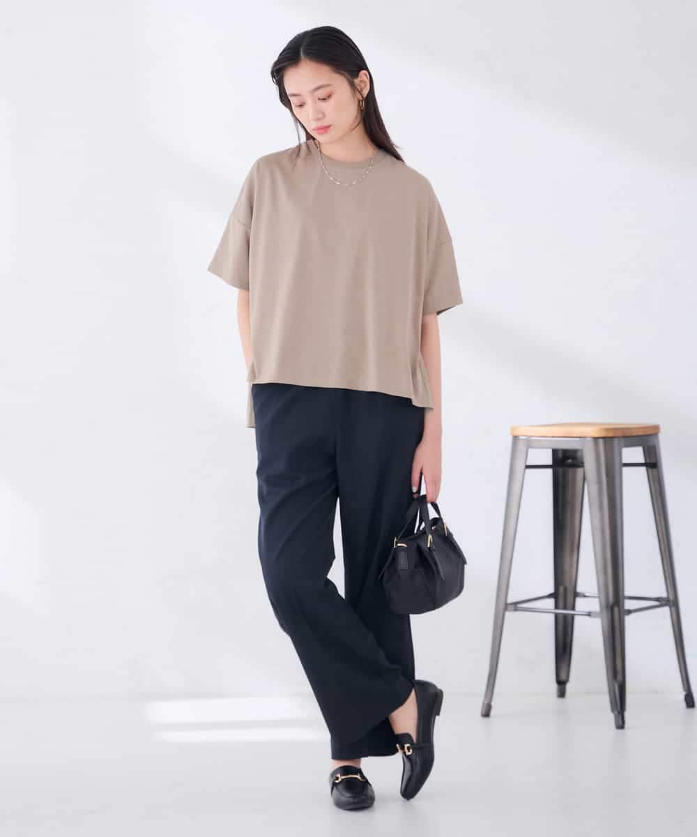 K2KID78044 a.v.v(アー・ヴェ・ヴェ) バックシャーリングTシャツ オレンジ