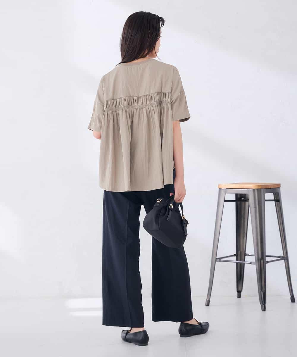 K2KID78044 a.v.v(アー・ヴェ・ヴェ) バックシャーリングTシャツ オレンジ