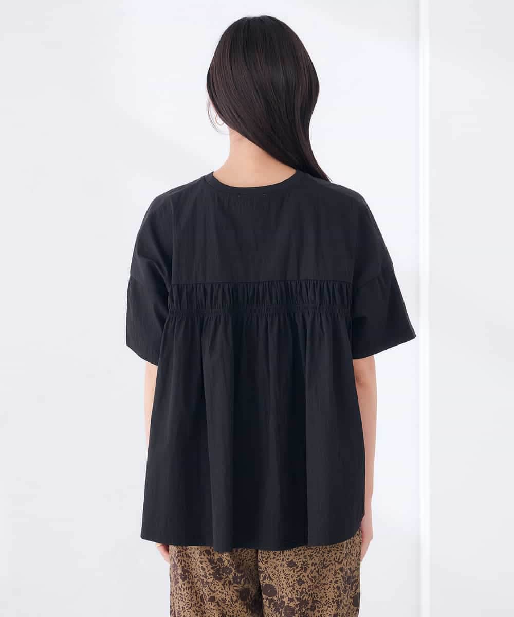 K2KID78044 a.v.v(アー・ヴェ・ヴェ) バックシャーリングTシャツ オレンジ