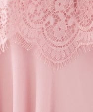 KBETF10159 a.v.v(アー・ヴェ・ヴェ) 【結婚式/お呼ばれに】レースドッキングワンピース ネイビー