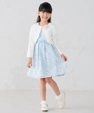 KG2CD01024 a.v.v KIDS(アー・ヴェ・ヴェ) [KIDS]【2026セレモニー】パール調フラワーコサージュ アイボリー