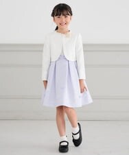 KG2CD01024 a.v.v KIDS(アー・ヴェ・ヴェ) [KIDS]【2026セレモニー】パール調フラワーコサージュ アイボリー
