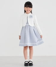 KG2CD02021 a.v.v KIDS(アー・ヴェ・ヴェ) [KIDS]【2026セレモニー】ラメフラワーコサージュ ラベンダー
