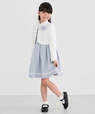 KG2CD02021 a.v.v KIDS(アー・ヴェ・ヴェ) [KIDS]【2026セレモニー】ラメフラワーコサージュ ラベンダー