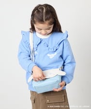 KG5ED01044 a.v.v KIDS(アー・ヴェ・ヴェ) 【数量限定】[シナモロール／ポチャッコ]お顔ショルダーバッグ ライトブルー