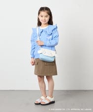 KG5ED01044 a.v.v KIDS(アー・ヴェ・ヴェ) 【数量限定】[シナモロール／ポチャッコ]お顔ショルダーバッグ ライトブルー