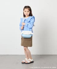 KG5ED01044 a.v.v KIDS(アー・ヴェ・ヴェ) 【数量限定】[シナモロール／ポチャッコ]お顔ショルダーバッグ ライトブルー