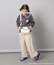 KG5ED01044 a.v.v KIDS(アー・ヴェ・ヴェ) 【数量限定】[シナモロール／ポチャッコ]お顔ショルダーバッグ アイボリー