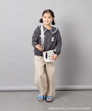 KG5ED01044 a.v.v KIDS(アー・ヴェ・ヴェ) 【数量限定】[シナモロール／ポチャッコ]お顔ショルダーバッグ アイボリー