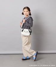 KG5ED01044 a.v.v KIDS(アー・ヴェ・ヴェ) 【数量限定】[シナモロール／ポチャッコ]お顔ショルダーバッグ アイボリー