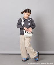 KG5ED01044 a.v.v KIDS(アー・ヴェ・ヴェ) 【数量限定】[シナモロール／ポチャッコ]お顔ショルダーバッグ アイボリー