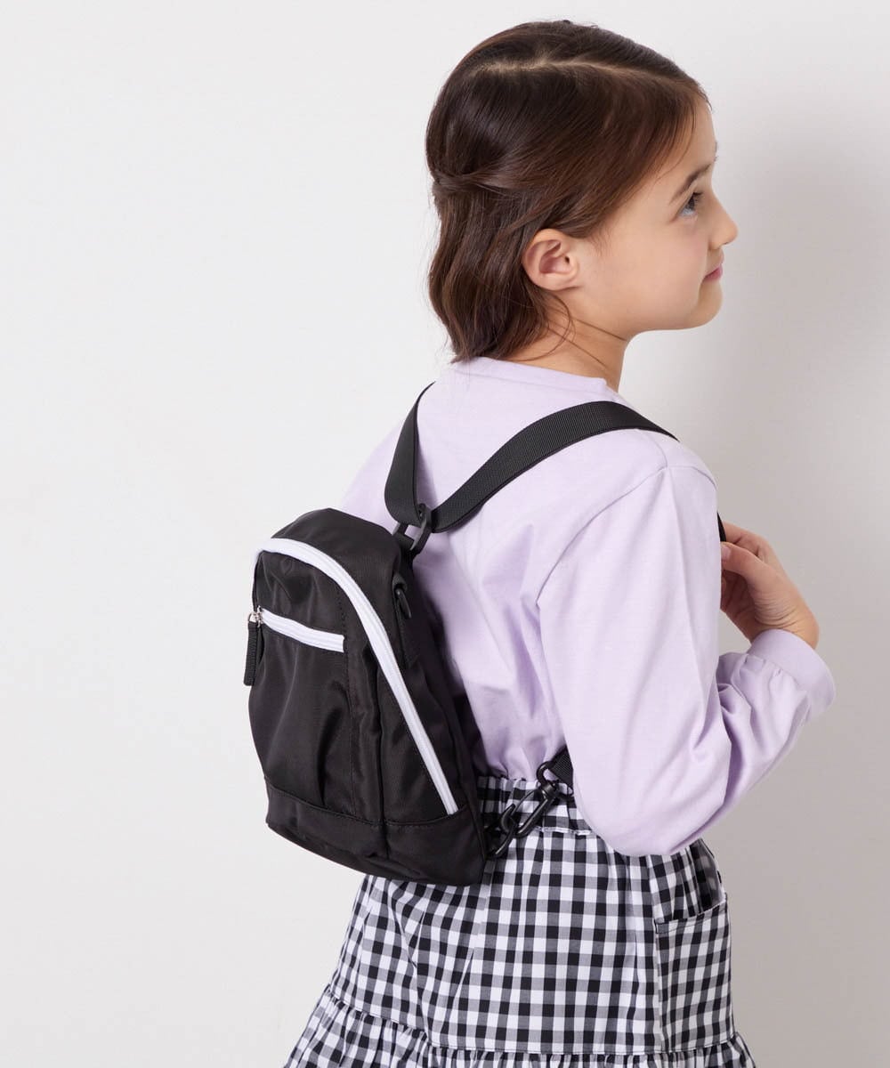 KG5GD10044 a.v.v KIDS(アー・ヴェ・ヴェ) [KIDS]2WAYミニリュックサック ブラック