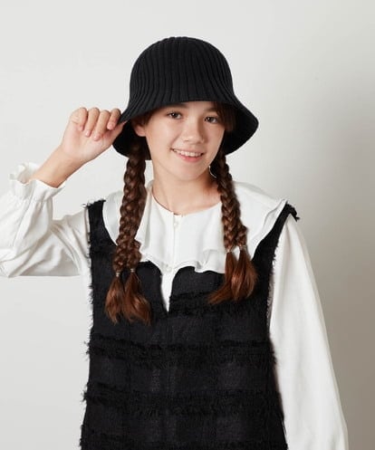 KG7AV10029 a.v.v KIDS [KIDS]リブニットバケットハット