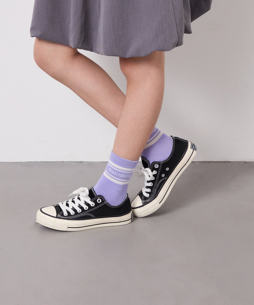 KGLGD10014 a.v.v KIDS(アー・ヴェ・ヴェ) 【19-21/22-24cm】【3点セット】アソートソックス ラベンダー