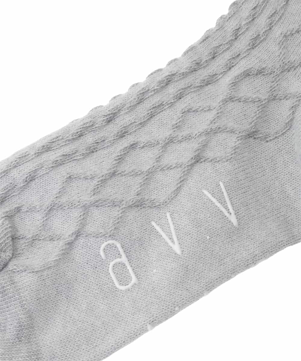 KGLGD10014 a.v.v KIDS(アー・ヴェ・ヴェ) 【19-21/22-24cm】【3点セット】アソートソックス ラベンダー