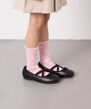 KGLGD11014 a.v.v KIDS(アー・ヴェ・ヴェ) 【19-21/22-24cm】【3点セット】アソートソックス ピンク