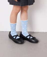 KGLGD11014 a.v.v KIDS(アー・ヴェ・ヴェ) 【19-21/22-24cm】【3点セット】アソートソックス ライトブルー
