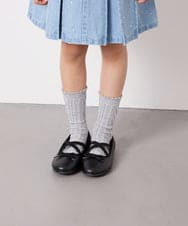 KGLGD11014 a.v.v KIDS(アー・ヴェ・ヴェ) 【19-21/22-24cm】【3点セット】アソートソックス ライトブルー