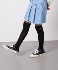 KGLGD13009 a.v.v KIDS(アー・ヴェ・ヴェ) 【19-21/22-24cm】ラインニーハイ ブラック