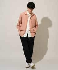 KHBGD30054 a.v.v MEN(アー・ヴェ・ヴェ) 累計15,000枚販売！リネン混シャツ【接触冷感 / 速乾/ストレッチ / イージーケア / 洗濯機で洗える】 ラベンダー