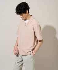 KHBGD78049 a.v.v MEN(アー・ヴェ・ヴェ) <新色&再入荷> ＼夏に嬉しい機能全部付き／　リライト オープンカラーシャツ ダークグレー