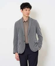 KHBJD65069 a.v.v MEN(アー・ヴェ・ヴェ) ＼ほどよい光沢で、大人っぽく／ワンサイズピンストライプドルマンシャツ【イージーケア/洗濯機で洗える/シワになりにくい/ストレッチ】 ピンク