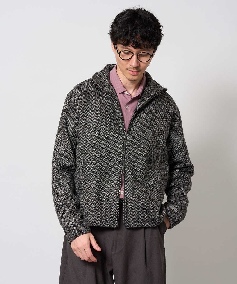 KHBJD65069 a.v.v MEN(アー・ヴェ・ヴェ) ＼ほどよい光沢で、大人っぽく／ワンサイズピンストライプドルマンシャツ【イージーケア/洗濯機で洗える/シワになりにくい/ストレッチ】 ピンク