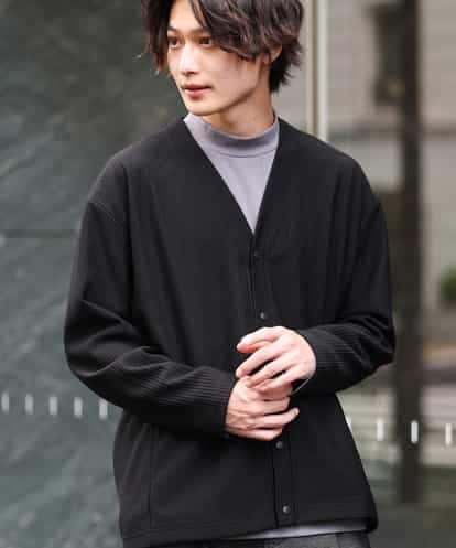 KHCJS03059 a.v.v MEN 【毛玉になりにくい】タックジャージーカーディガン