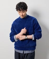 KHFAG01059 a.v.v MEN(アー・ヴェ・ヴェ) ROYALモール クルーネックニット ダークグレー