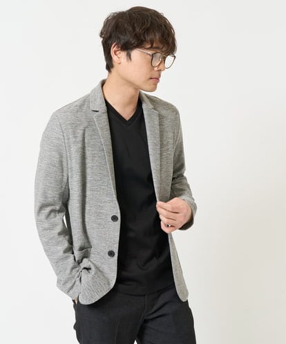 KHJGA16099 a.v.v MEN 【イージーケア/ストレッチ】スラブカノコサマージャケット