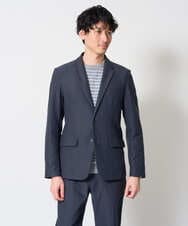 KHJKD72129 a.v.v MEN(アー・ヴェ・ヴェ) 【スマート/イージーケア/洗濯機で洗える/ストレッチ】コールダブルフェイスストレッチスマートジャケット ネイビー