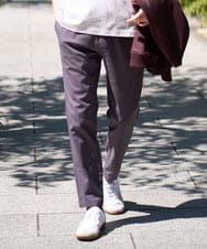 KHLGD37054 a.v.v MEN(アー・ヴェ・ヴェ) 人気のベーシック【 WEB限定 】スーパーストレッチ セミワイドパンツ（シーズンレス） グレー