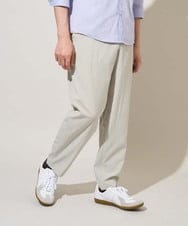 KHLGD77064 a.v.v MEN(アー・ヴェ・ヴェ) 【新色追加&再入荷】<接触冷感/遮熱/吸水速乾/UVカット/ストレッチ>リライトセミルーズアンクルパンツ【イージーケア/洗濯機で洗える】 ライトグレー
